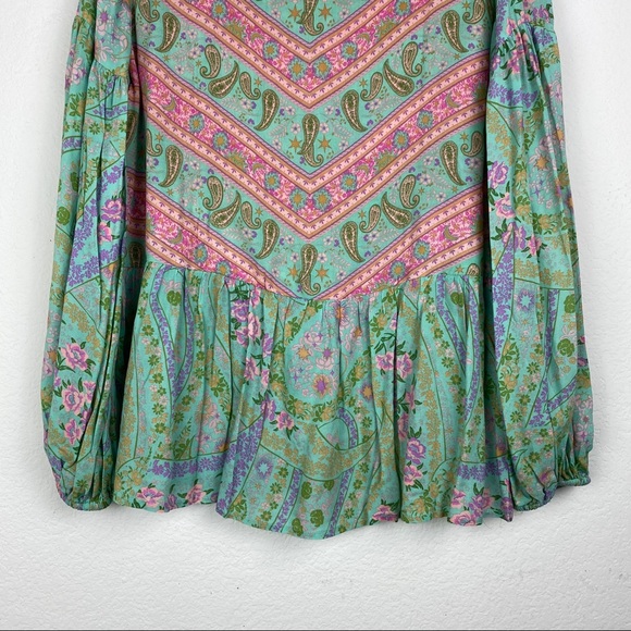 Spell & The Gypsy Collective City Lights Blouse L - Picture 9 of 11
